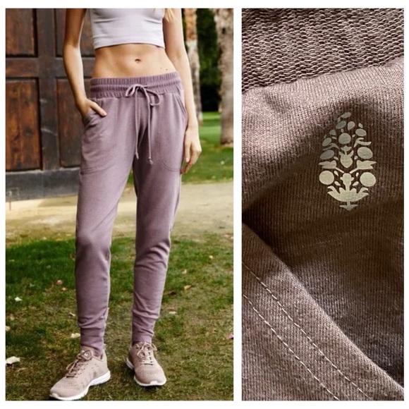 FP Movement by Free People Pants - Free People Movement Brown Elderberry Tea Sunny Skinny Sweatpants Joggers M